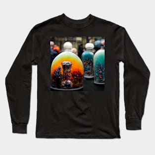 colourful glass blown bottle's Long Sleeve T-Shirt